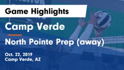 Camp Verde  vs North Pointe Prep (away) Game Highlights - Oct. 22, 2019