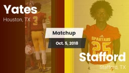 Matchup: Yates vs. Stafford  2018