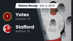 Recap: Yates  vs. Stafford  2018