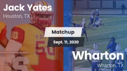 Matchup: Yates vs. Wharton  2020