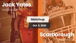 Matchup: Yates vs. Scarborough  2020