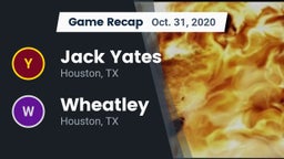 Recap: Jack Yates  vs. Wheatley  2020