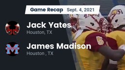 Recap: Jack Yates  vs. James Madison  2021