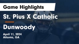 St. Pius X Catholic  vs Dunwoody  Game Highlights - April 11, 2024