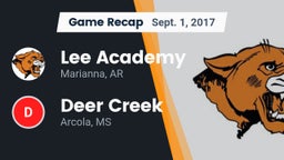 Recap: Lee Academy  vs. Deer Creek  2017