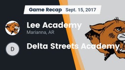 Recap: Lee Academy  vs. Delta Streets Academy 2017