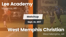 Matchup: Lee Academy vs. West Memphis Christian  2017