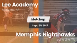 Matchup: Lee Academy vs. Memphis Nighthawks 2017