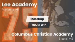 Matchup: Lee Academy vs. Columbus Christian Academy 2017