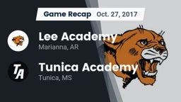 Recap: Lee Academy  vs. Tunica Academy 2017