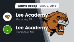 Recap: Lee Academy  vs. Lee Academy  2018