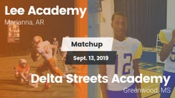 Matchup: Lee Academy vs. Delta Streets Academy 2019