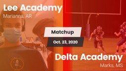 Matchup: Lee Academy vs. Delta Academy  2020