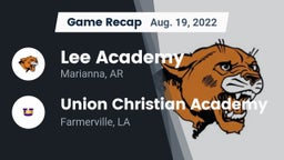 Recap: Lee Academy  vs. Union Christian Academy 2022