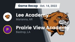 Recap: Lee Academy  vs. Prairie View Academy  2022