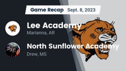 Recap: Lee Academy  vs. North Sunflower Academy  2023