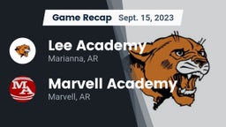 Recap: Lee Academy  vs. Marvell Academy  2023