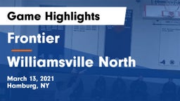 Frontier  vs Williamsville North  Game Highlights - March 13, 2021