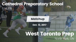 Matchup: Cathedral Prep vs. West Toronto Prep 2017
