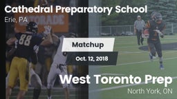 Matchup: Cathedral Prep vs. West Toronto Prep 2018