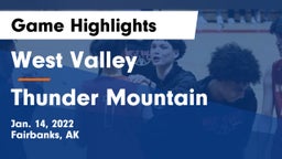 West Valley  vs Thunder Mountain Game Highlights - Jan. 14, 2022