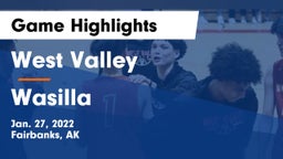 West Valley  vs Wasilla  Game Highlights - Jan. 27, 2022