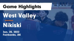 West Valley  vs Nikiski  Game Highlights - Jan. 20, 2022