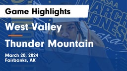 West Valley  vs Thunder Mountain  Game Highlights - March 20, 2024