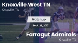 Matchup: Knoxville West vs. Farragut Admirals 2017