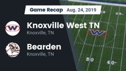 Recap: Knoxville West  TN vs. Bearden  2019