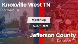 Matchup: Knoxville West vs. Jefferson County  2020