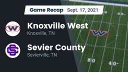 Recap: Knoxville West  vs. Sevier County  2021