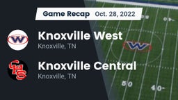 Recap: Knoxville West  vs. Knoxville Central  2022
