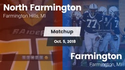 Matchup: North Farmington vs. Farmington  2018