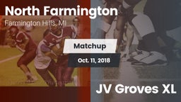 Matchup: North Farmington vs. JV Groves XL 2018