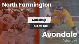 Matchup: North Farmington vs. Avondale  2018