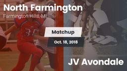 Matchup: North Farmington vs. JV Avondale 2018