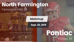 Matchup: North Farmington vs. Pontiac  2019