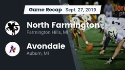 Recap: North Farmington  vs. Avondale  2019