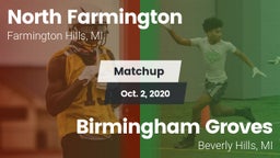 Matchup: North Farmington vs. Birmingham Groves  2020