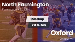 Matchup: North Farmington vs. Oxford  2020
