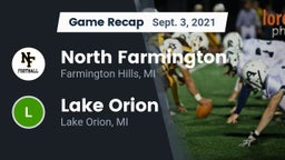 Recap: North Farmington  vs. Lake Orion  2021