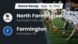 Recap: North Farmington  vs. Farmington  2022