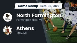 Recap: North Farmington  vs. Athens  2022