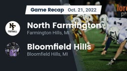 Recap: North Farmington  vs. Bloomfield Hills  2022