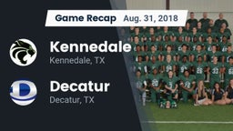 Recap: Kennedale  vs. Decatur  2018