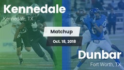 Matchup: Kennedale vs. Dunbar  2018
