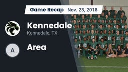 Recap: Kennedale  vs. Area 2018