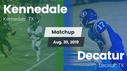 Matchup: Kennedale vs. Decatur  2019