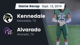 Recap: Kennedale  vs. Alvarado  2019